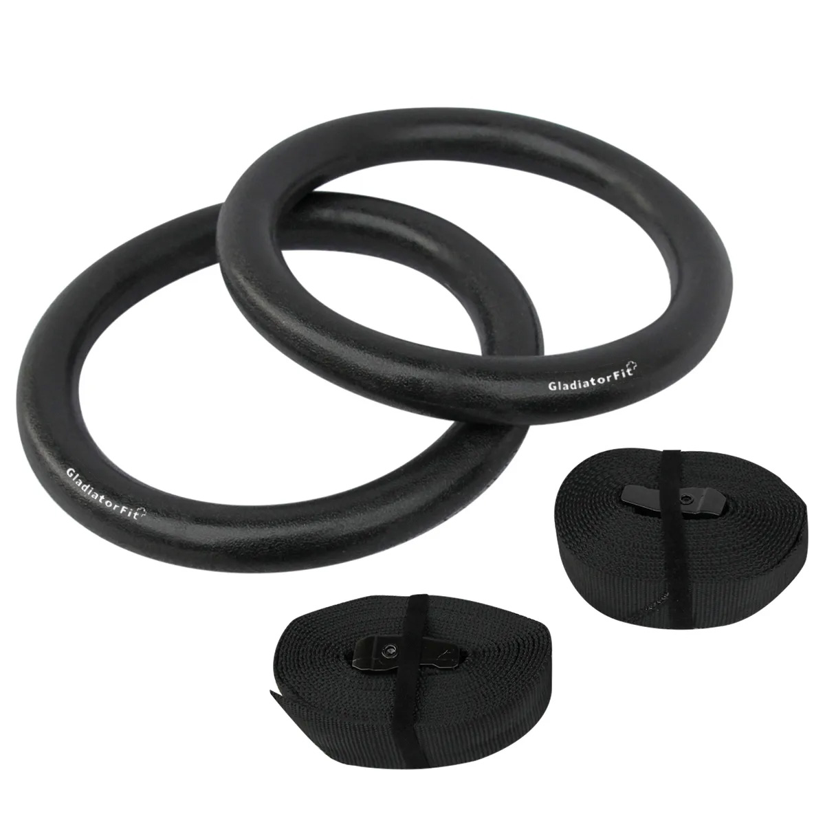Gymnastics rings - crosstraining Ø 28mm in plastic GladiatorFit - Image 1