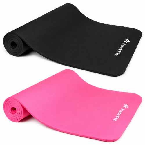 Tapete de ioga de espuma antiderrapante 180x60x1cm JustFit
