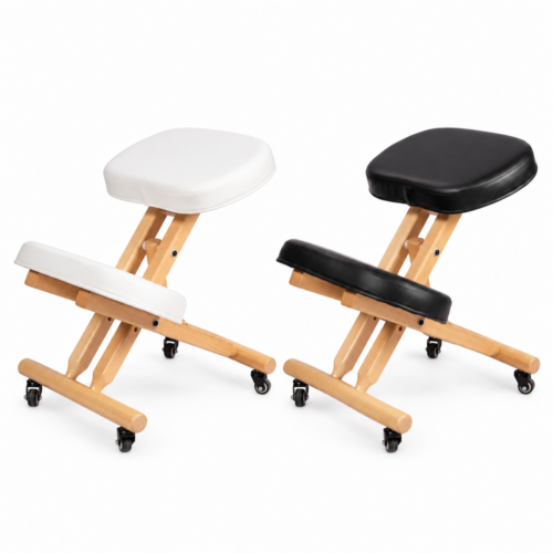 Sgabello ergonomico Ergovia con sedile e ginocchia regolabili