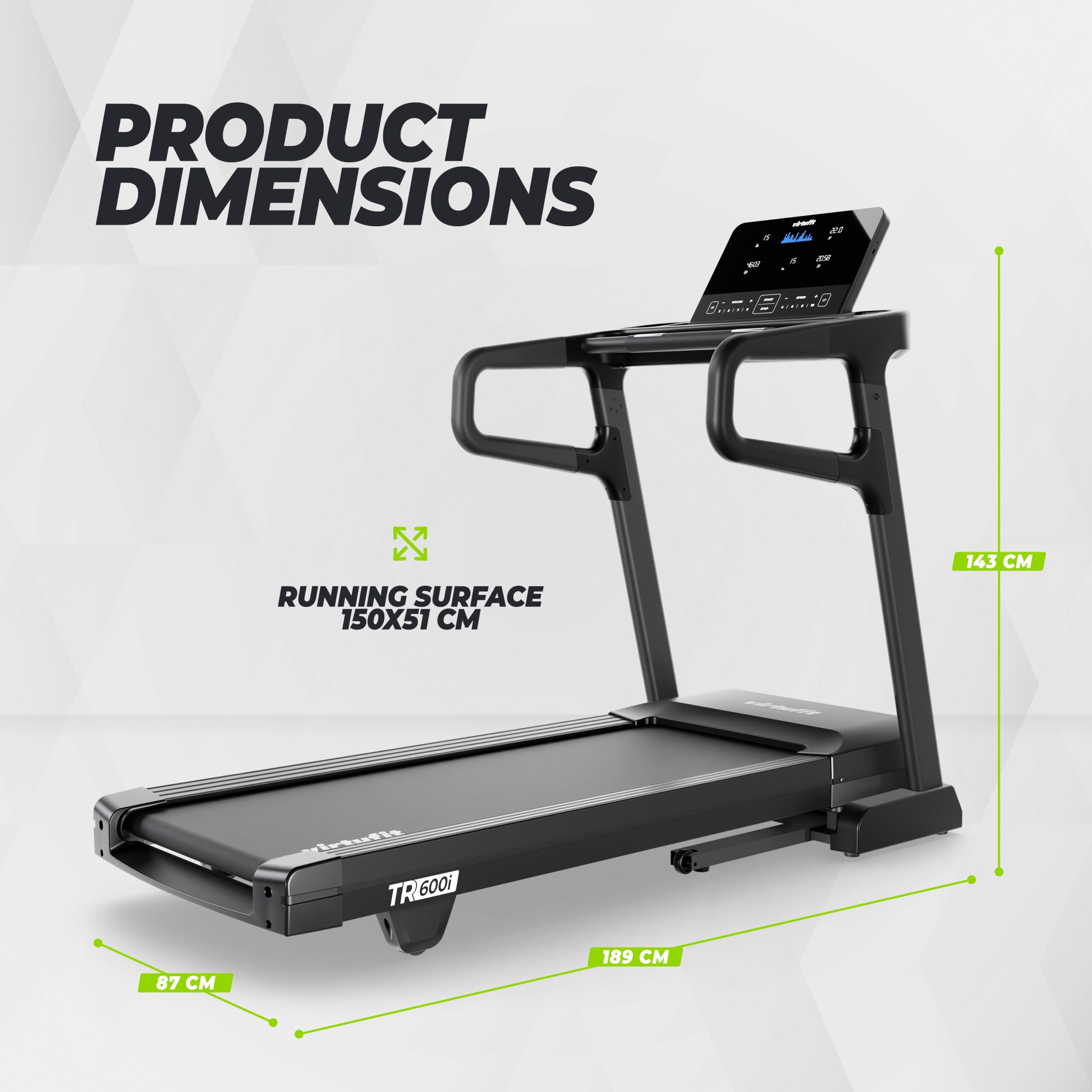 Tapis de course "TR600i" "Treadmill" VirtuFit 7 Tapis de course "TR600i" "Treadmill" VirtuFit – Image 7