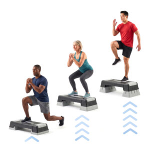 Escalón fitness / aeróbico 70cm regulable 3 niveles (12 / 17 / 22 cm) JustFit 16 Escalón fitness / aeróbico 70cm regulable 3 niveles (12 / 17 / 22 cm) JustFit - Thumbnail Image 8