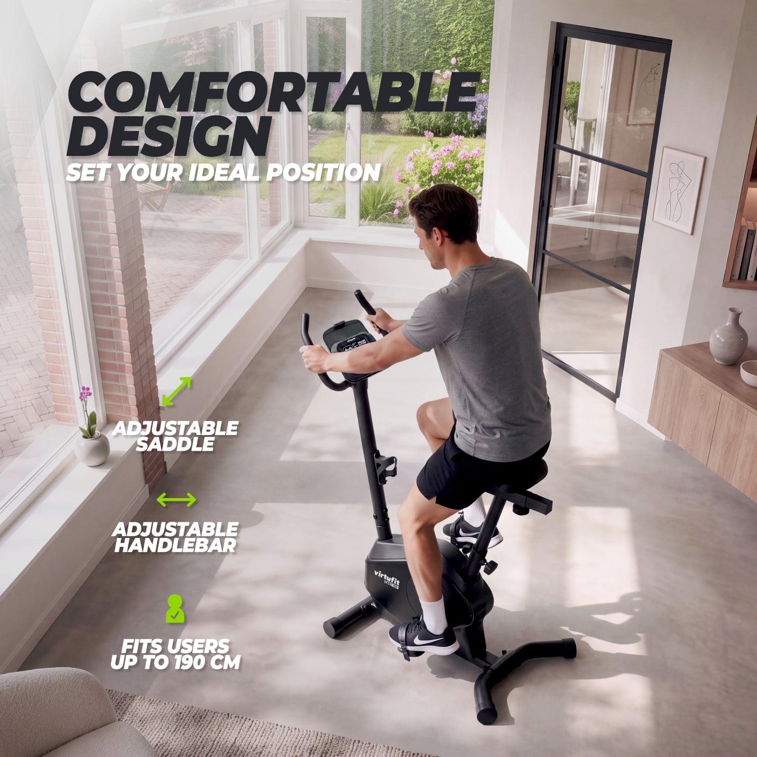 Vélo d'appartement "HTR150" VirtuFit 3 Vélo d'appartement "HTR150" VirtuFit – Image 3