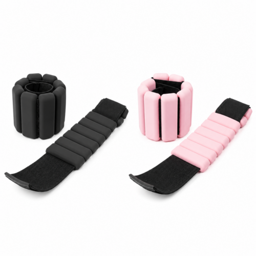 Silicone weighted wrist/ankle straps 2 x 0.5 kg GladiatorFit