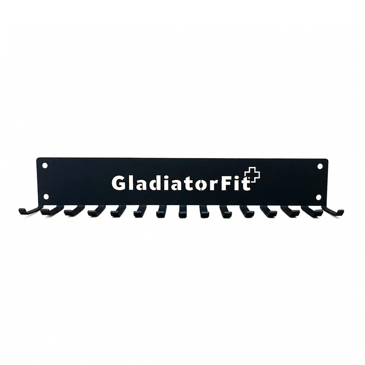 Rack de rangement mural en acier pour élastiques et cordes GladiatorFit 1 Rack de rangement mural en acier pour élastiques et cordes GladiatorFit – Image 1