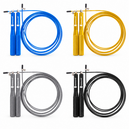 Springseil "Speed Rope" 3m aus Aluminium + Tasche GladiatorFit