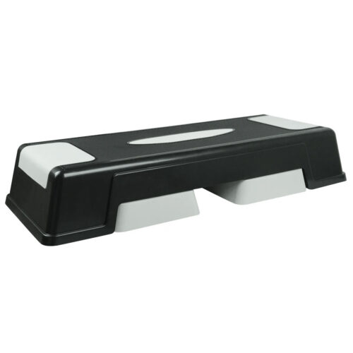 Degrau de fitness / aeróbica 70cm ajustável 3 níveis (12 / 17 / 22 cm) JustFit